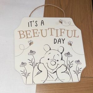 Winnie the Pooh Wall Decor Sign